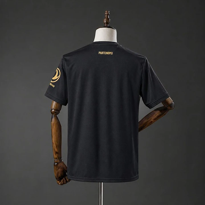 CAMISA NAPOLI 26/27 EDIÇÃO ESPECIAL, Preta 2