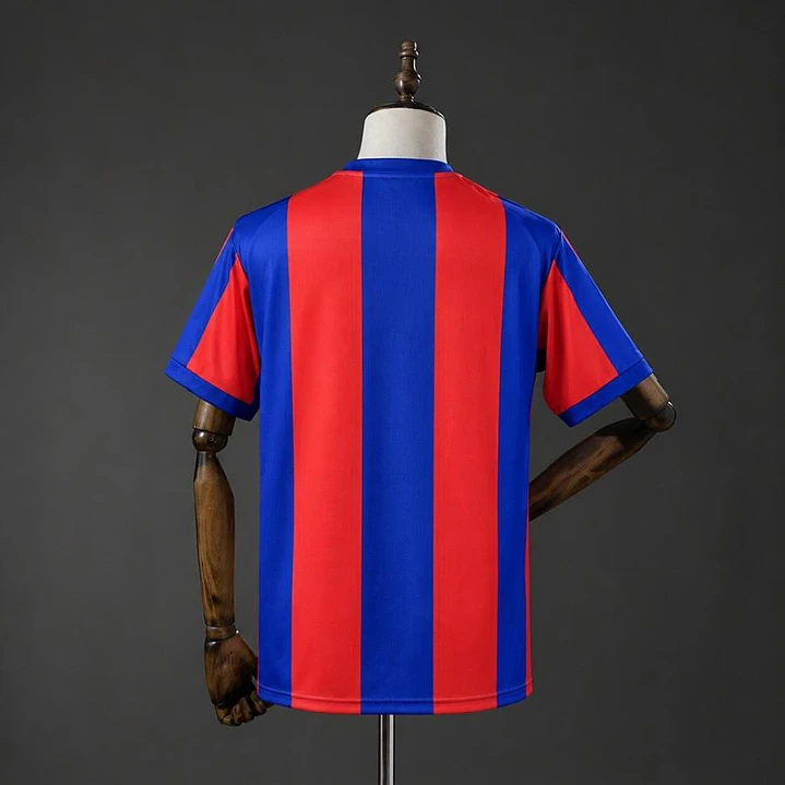 CAMISA CRYSTAL PALACE 73/75 CASA RETRÔ, Azul e vermelha 2