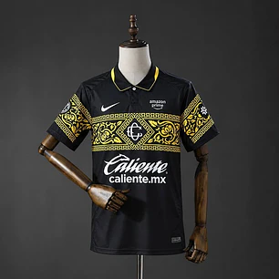 CAMISA CHIVAS GUADALAJARA 26/27 TERCEIRA, Preta e dourada