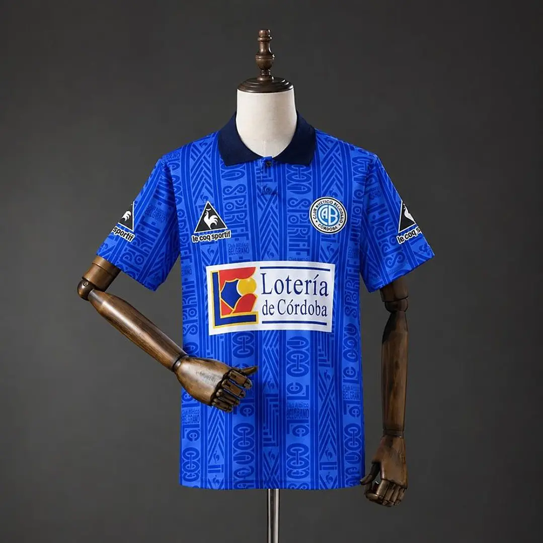 CAMISA BELGRANO 99/00 CASA RETRÔ, Azul 1