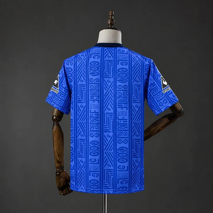 CAMISA BELGRANO 99/00 CASA RETRÔ, Azul 2
