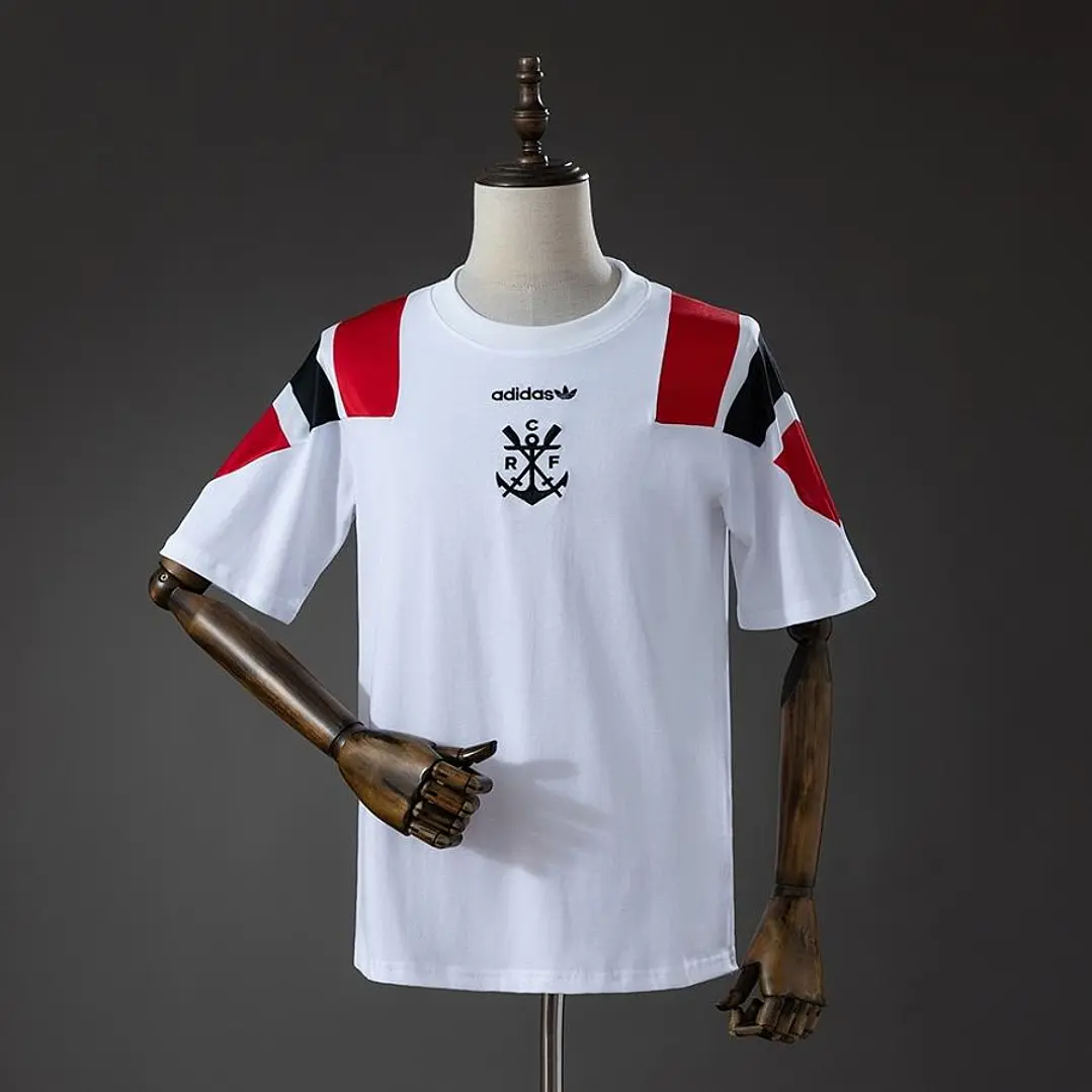 CAMISA FLAMENGO 26/27 EQT RETRÔ, Branca 1