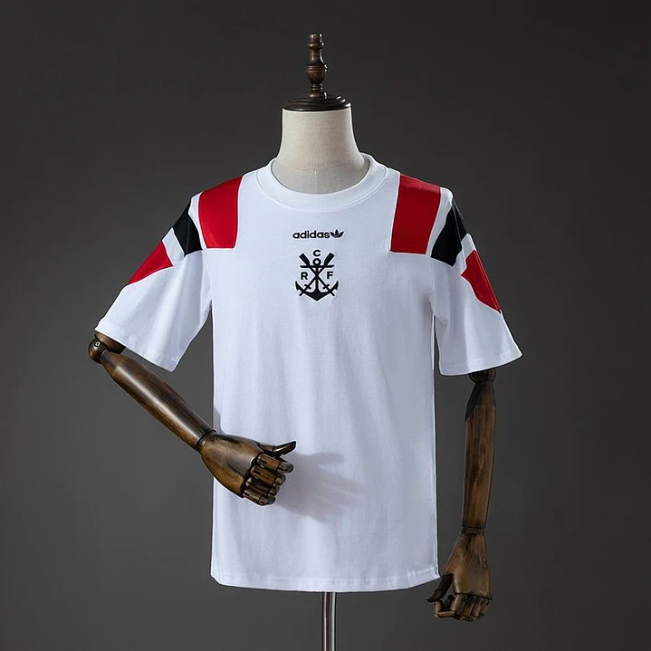 CAMISA FLAMENGO 26/27 EQT RETRÔ, Branca 1