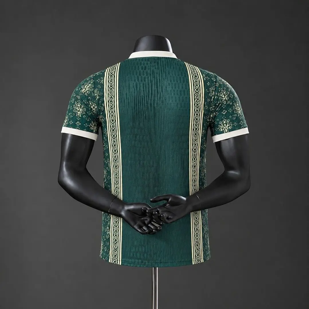 AL AHLI 26/27 SPECIAL EDITION RETRO STYLE SHIRT, Dark green, Player Version Slim Fit 2