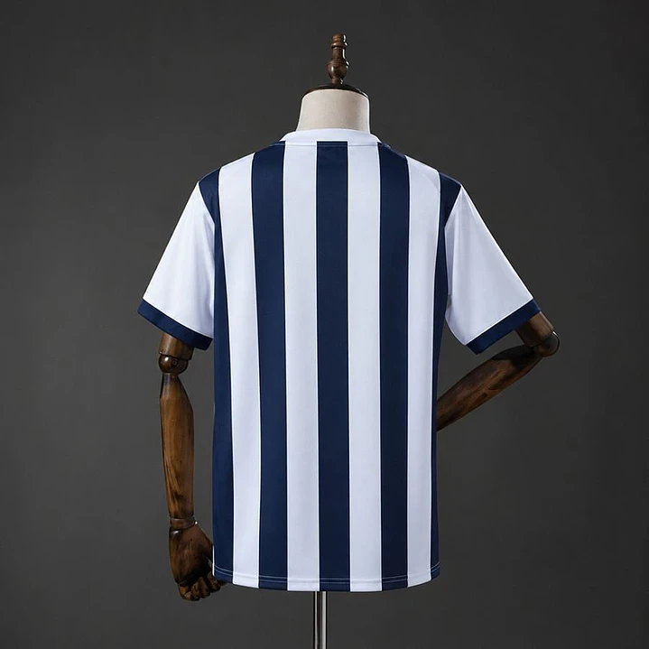CAMISA WEST BROMWICH ALBION 02/03 CASA RETRÔ, Azul e branca 2