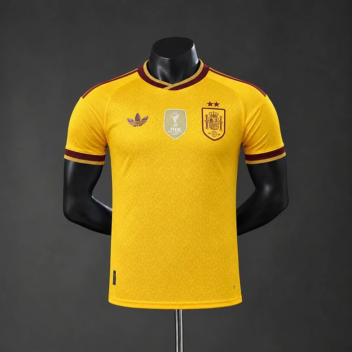 SPAIN 26/27 SPECIAL EDITION SHIRT, Gold, Player Version Slim Fit 1