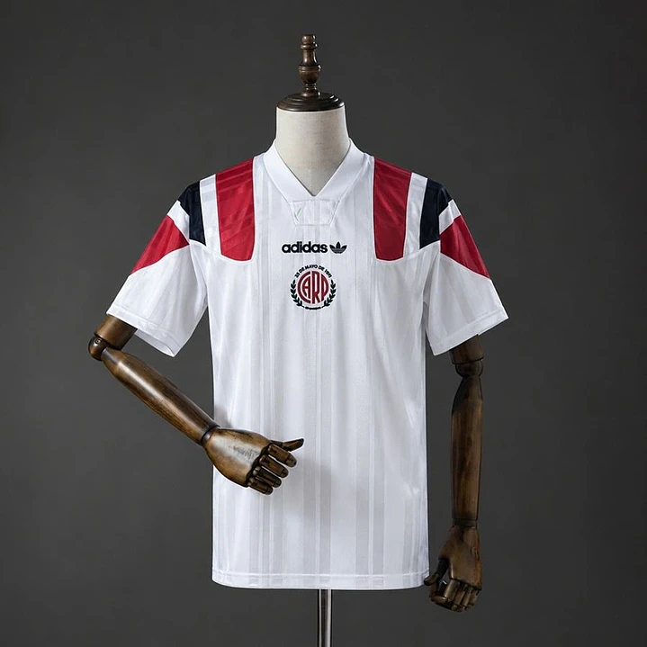CAMISA RIVER PLATE 26/27 EQT RETRÔ, Branca 1