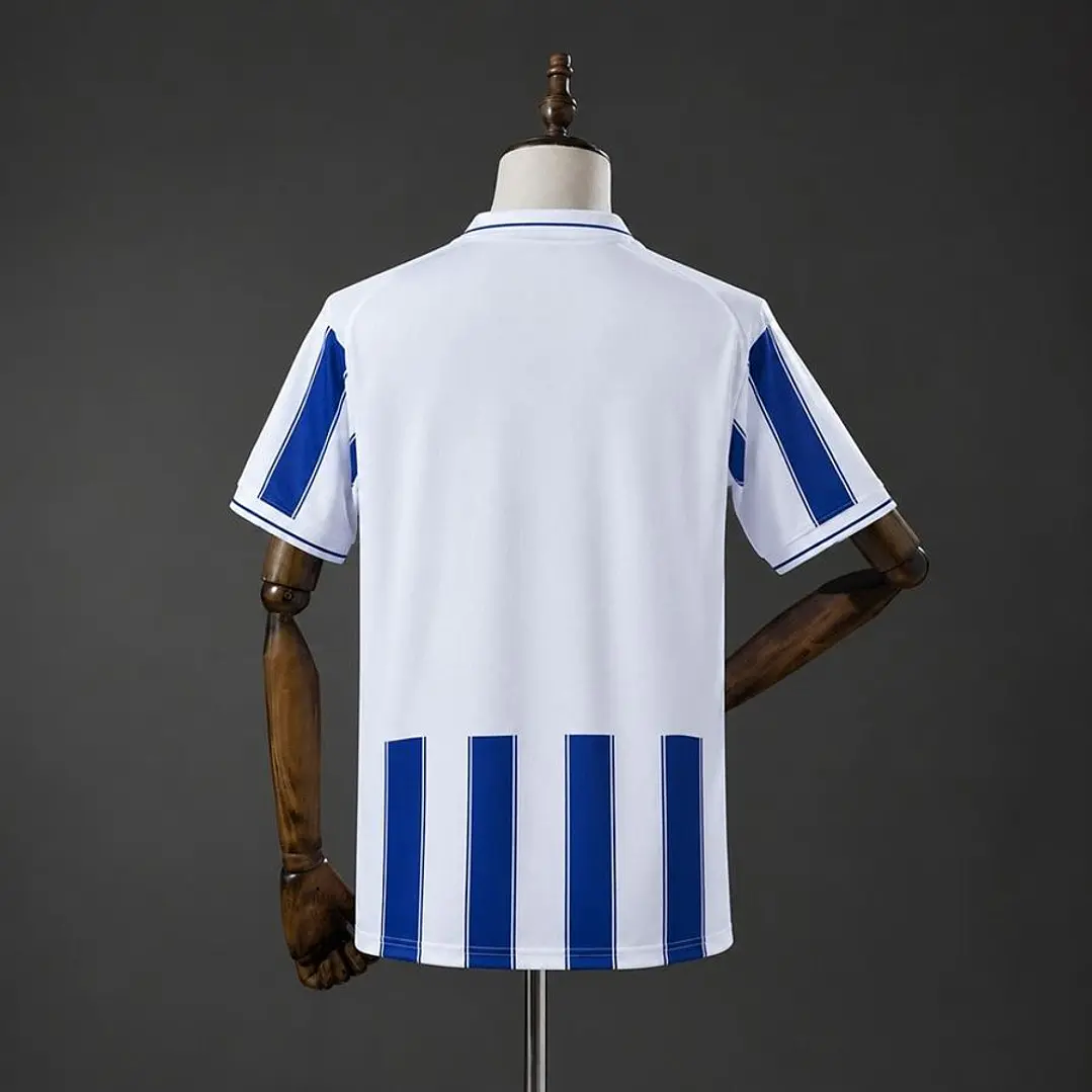 CAMISA HERTHA BERLIM 09/10 CASA RETRÔ, Azul e branca 2