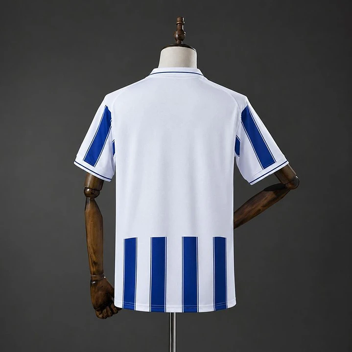 CAMISA HERTHA BERLIM 09/10 CASA RETRÔ, Azul e branca 2