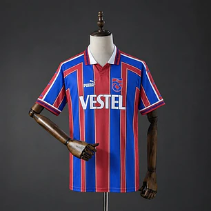 CAMISA TRABZONSPOR 98/99 CASA RETRÔ, Bordô e azul