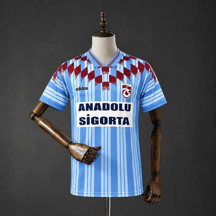 TRABZONSPOR 94/95 THIRD RETRO SHIRT, Sky blue 1