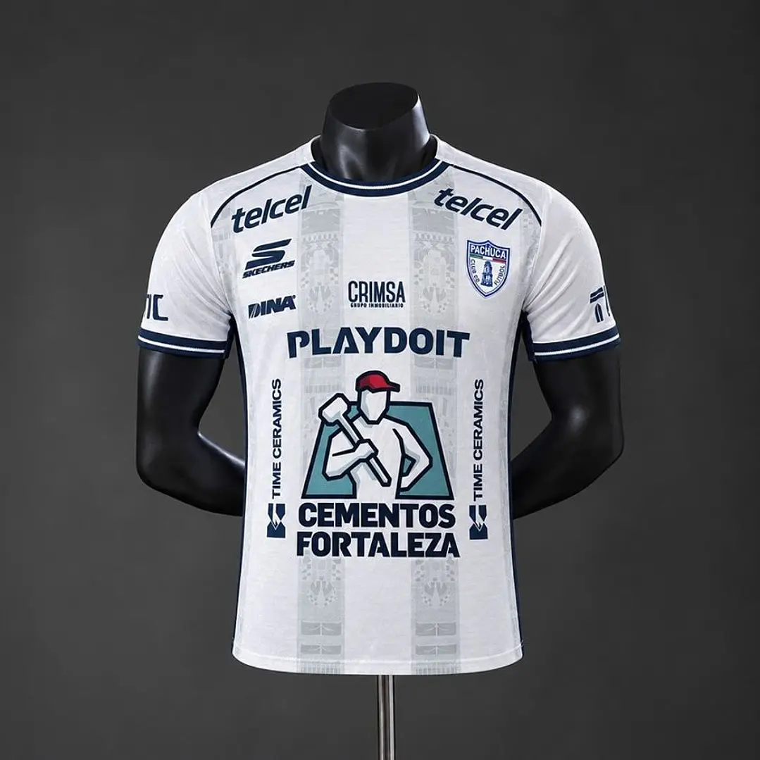 PACHUCA 26/27 AWAY SHIRT, White, Player Version Slim Fit 1