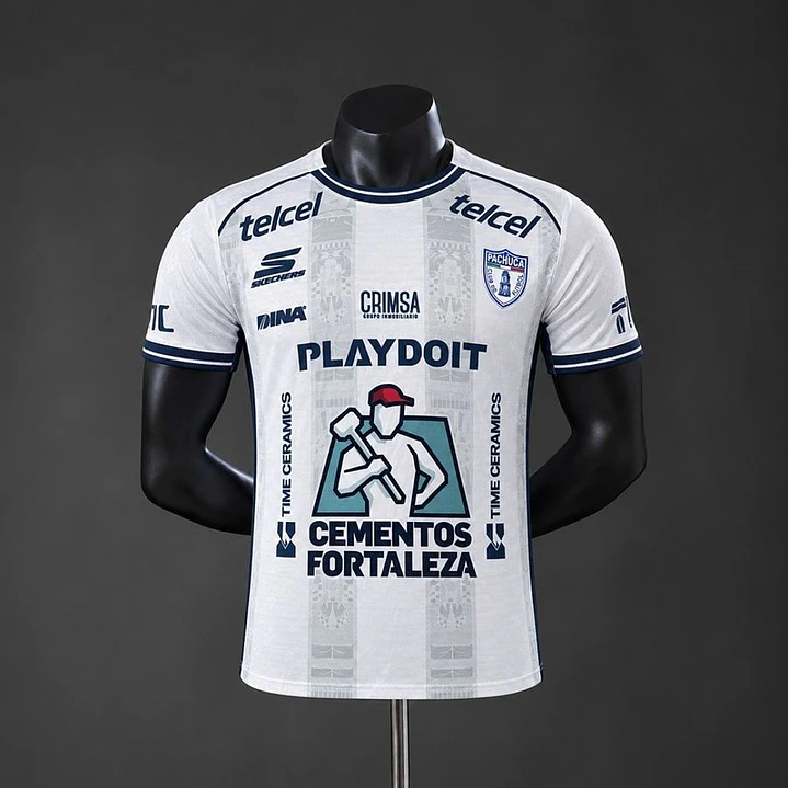PACHUCA 26/27 AWAY SHIRT, White, Player Version Slim Fit 1