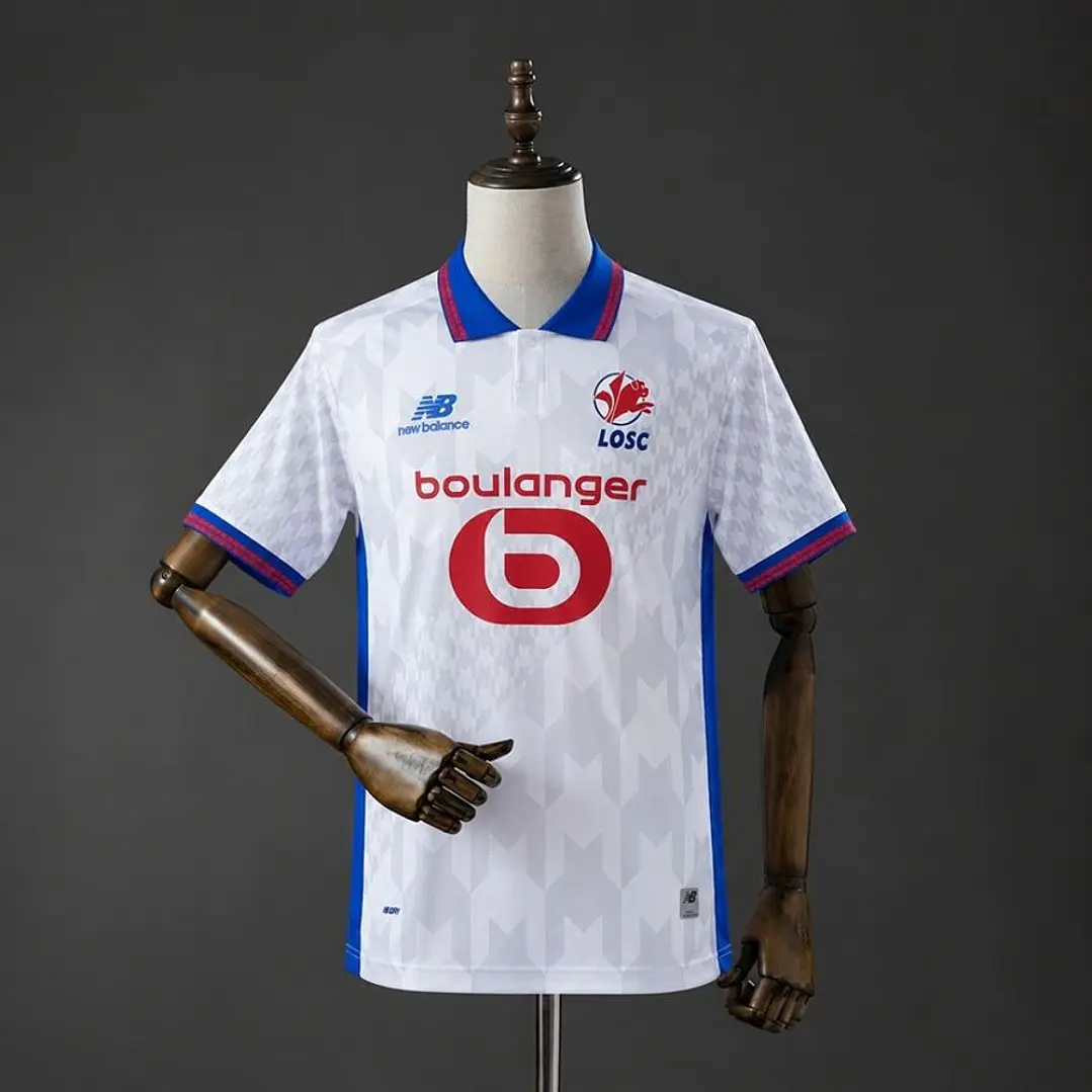 CAMISA LILLE 26/27 FORA, Branca 1