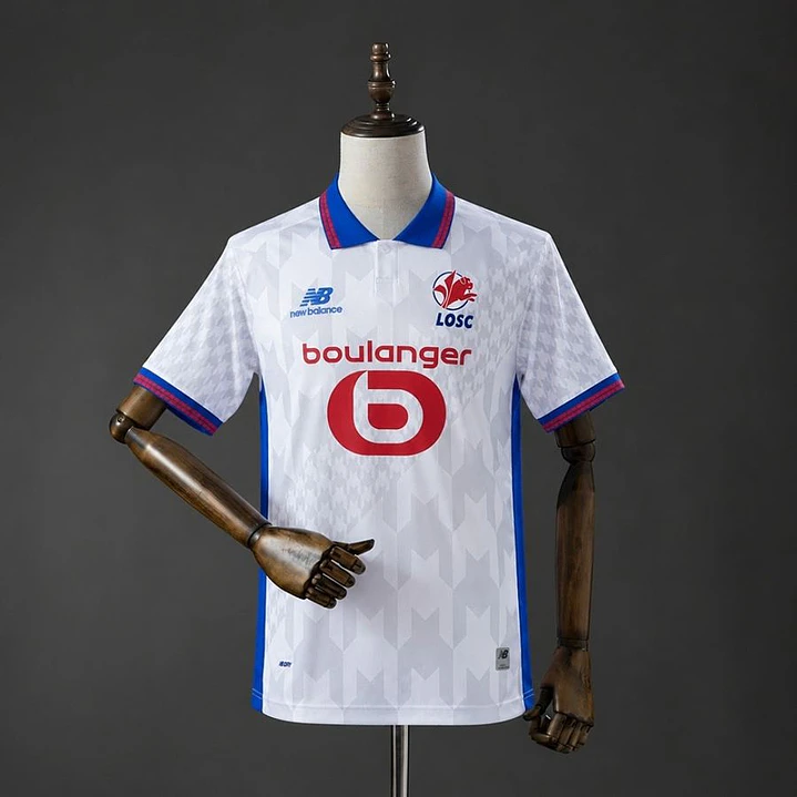 CAMISA LILLE 26/27 FORA, Branca 1