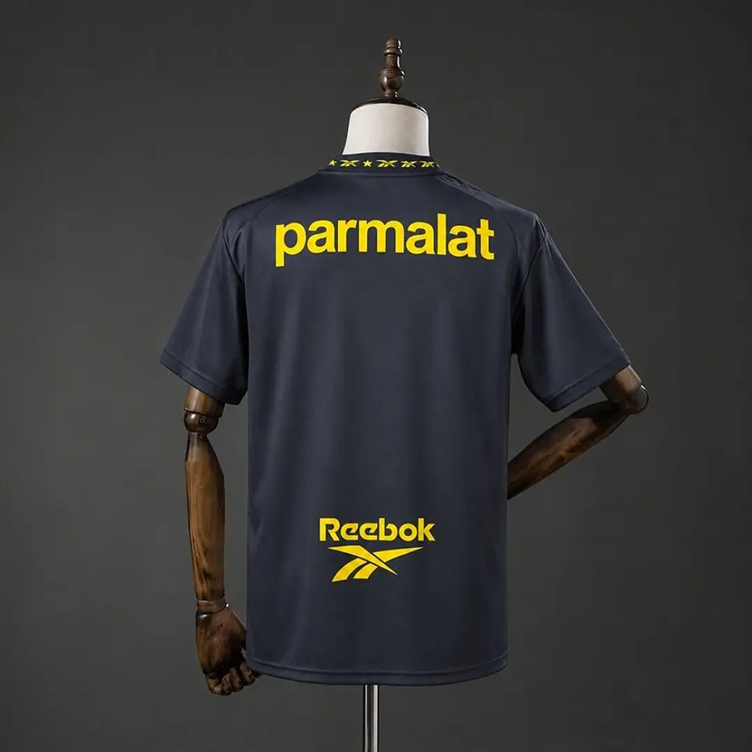 CAMISA PEÑAROL 98/99 FORA RETRÔ, Preta e amarela 2