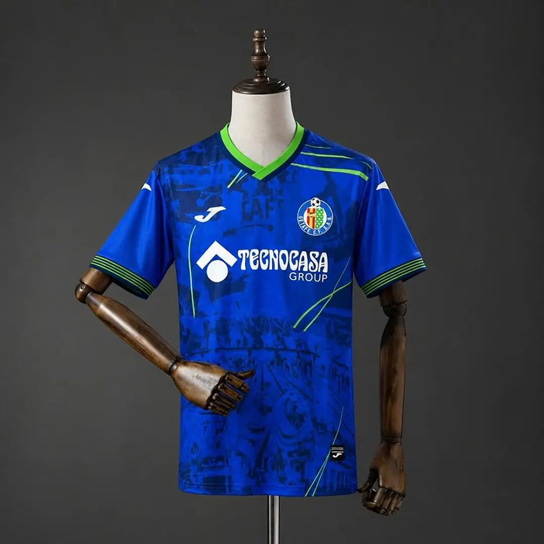 CAMISA GETAFE 26/27 EDIÇÃO ESPECIAL CONFERENCE LEAGUE, Azul 1