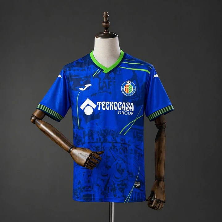 CAMISA GETAFE 26/27 EDIÇÃO ESPECIAL CONFERENCE LEAGUE, Azul 1