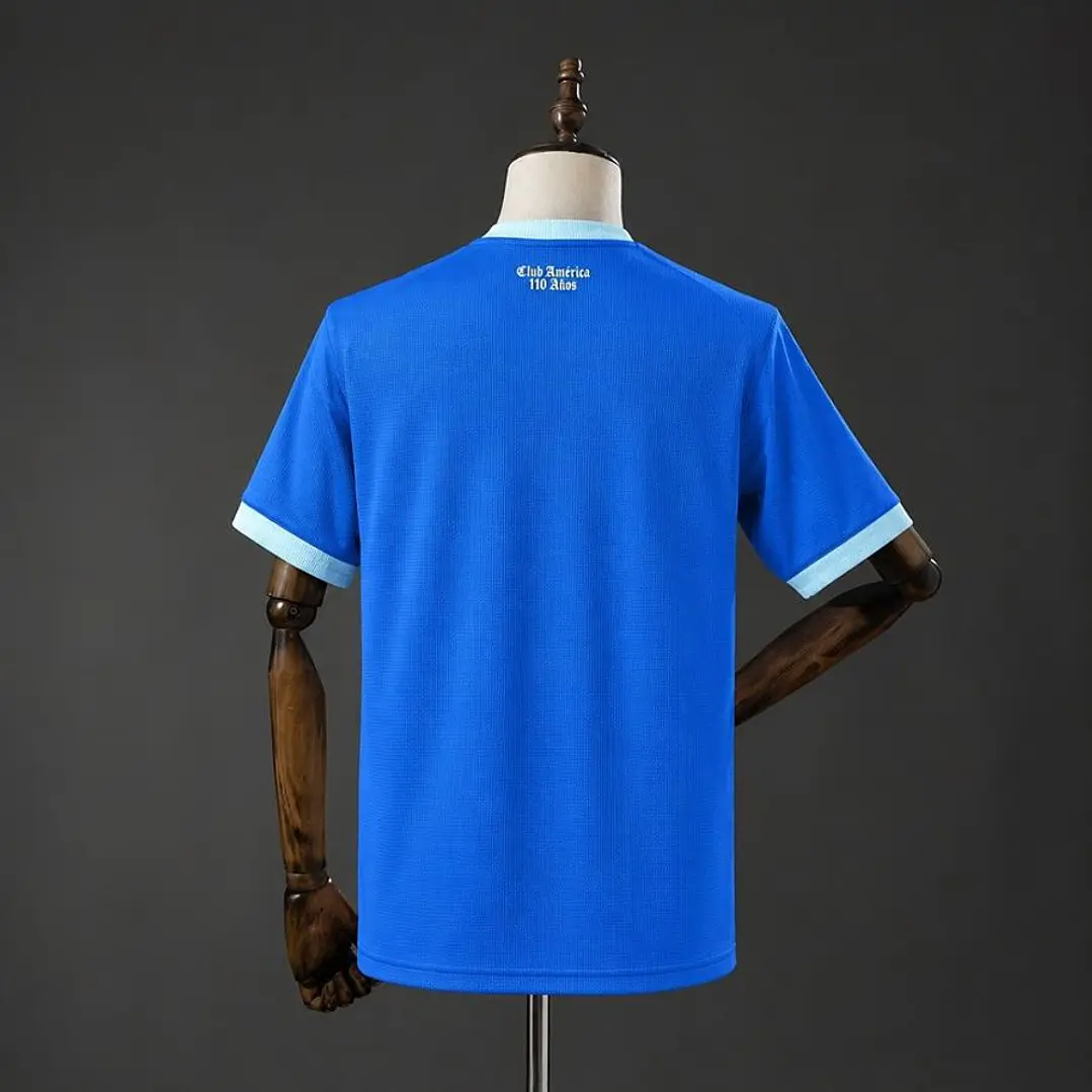 CAMISA CLUB AMÉRICA 26/27 110 ANOS RETRÔ, Azul 2