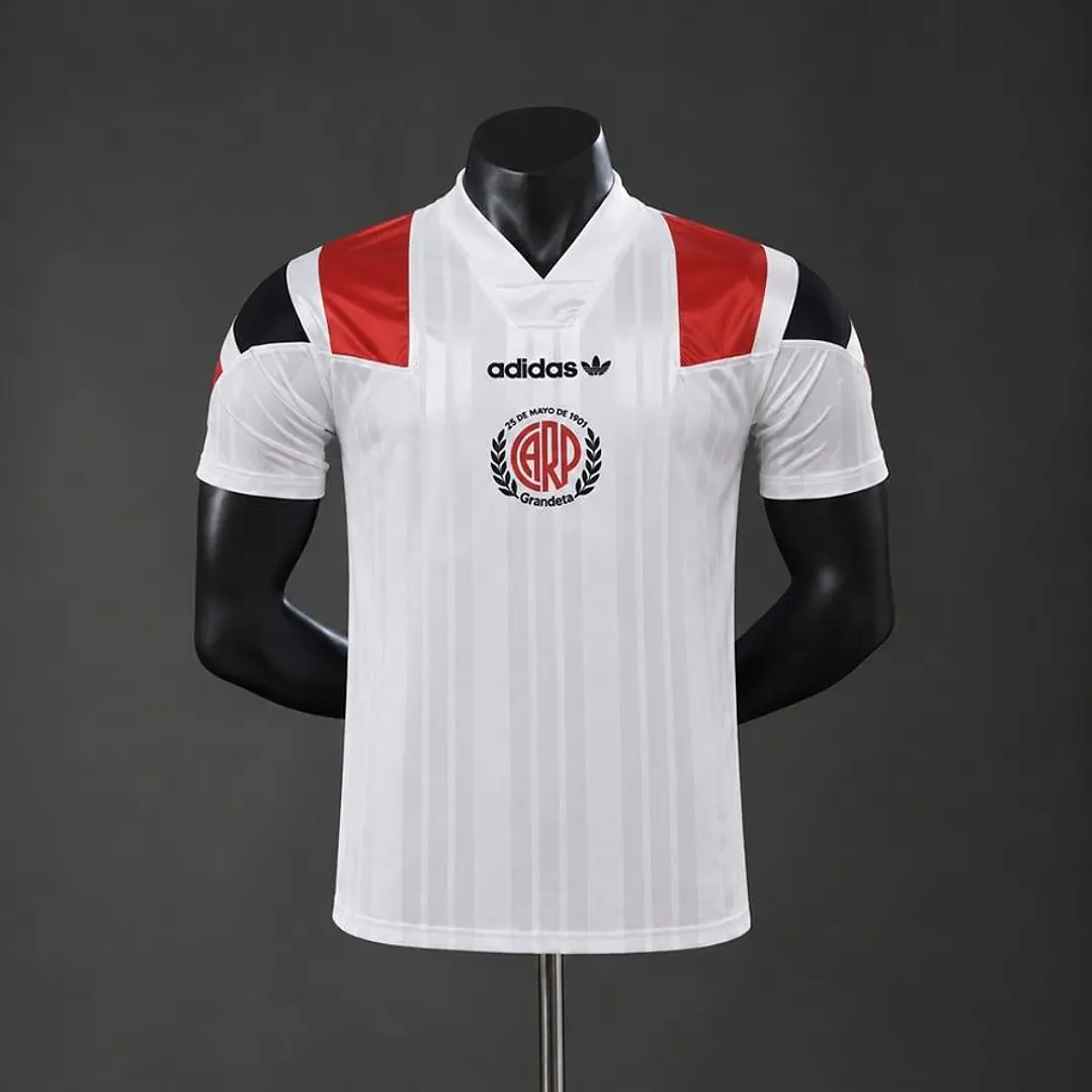 RIVER PLATE 26/27 EQT RETRO SHIRT, White, Player Version Slim Fit 1