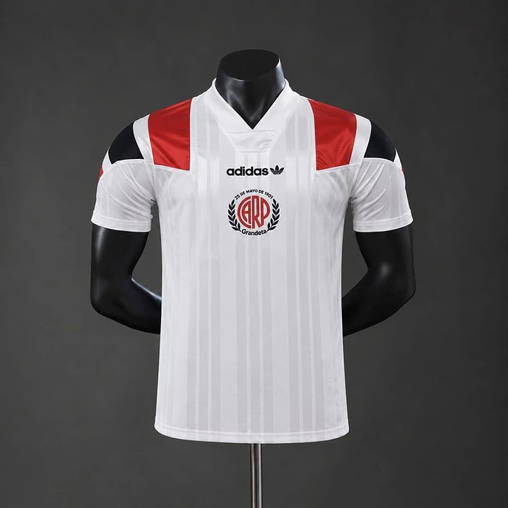 RIVER PLATE 26/27 EQT RETRO SHIRT, White, Player Version Slim Fit 1
