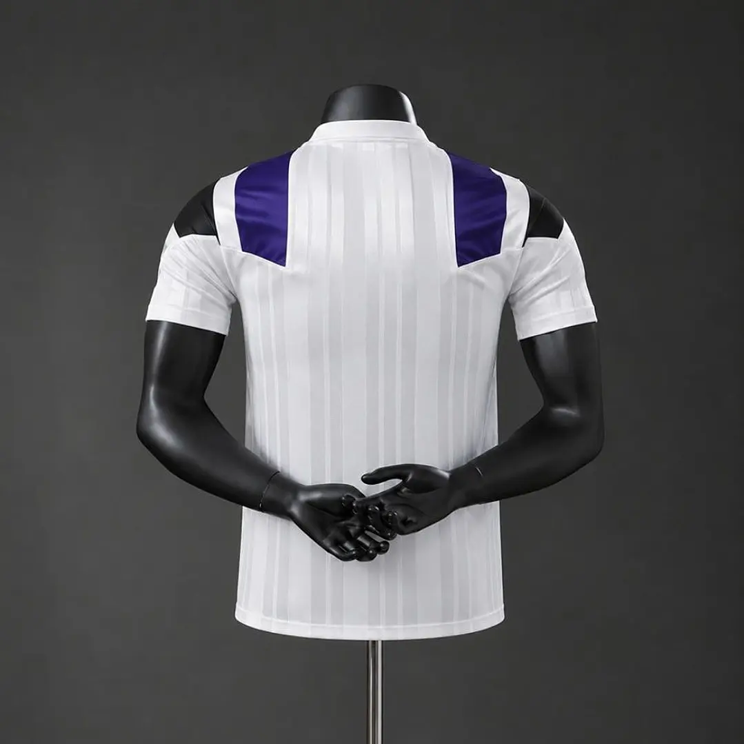 CAMISA REAL MADRID 26/27 EQT RETRÔ, Branca, Versão Jogador Slim Fit 2