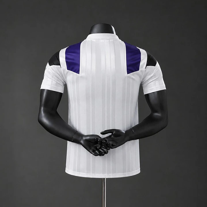 CAMISA REAL MADRID 26/27 EQT RETRÔ, Branca, Versão Jogador Slim Fit 2