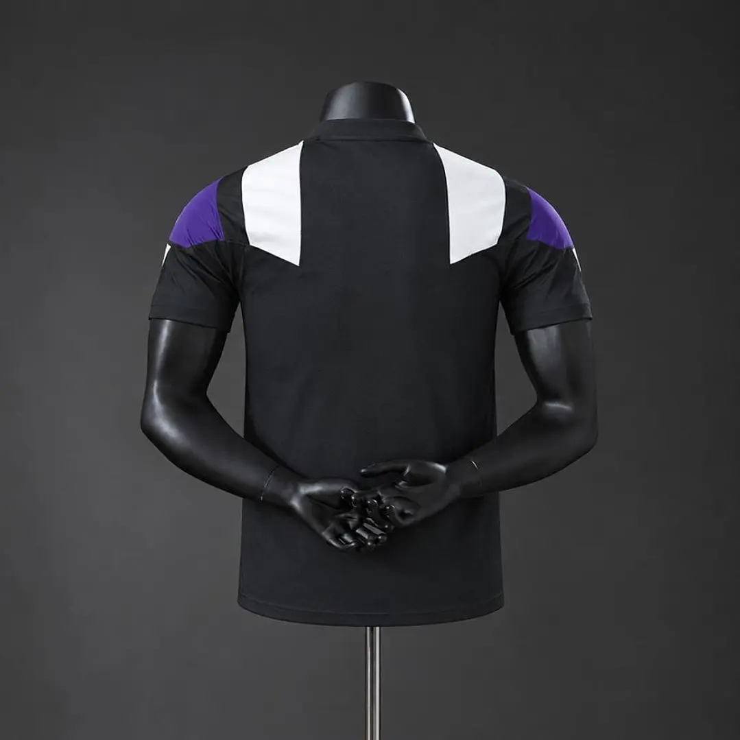 REAL MADRID 26/27 EQT RETRO SHIRT, Black, Player Version Slim Fit 2