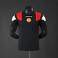 MANCHESTER UNITED 26/27 EQT RETRO SHIRT, Black, Player Version Slim Fit - thumbnail 1