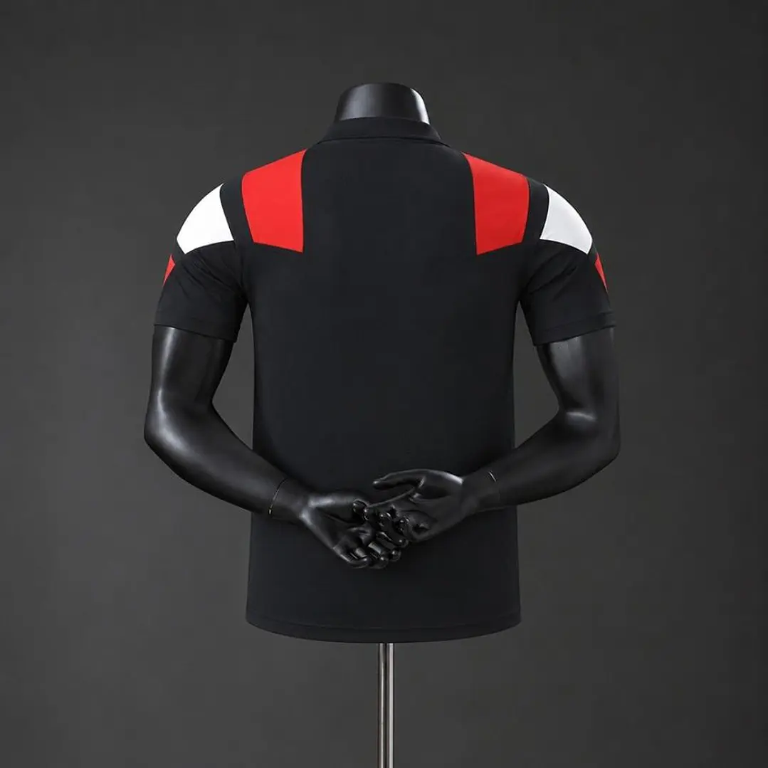 MANCHESTER UNITED 26/27 EQT RETRO SHIRT, Black, Player Version Slim Fit 2
