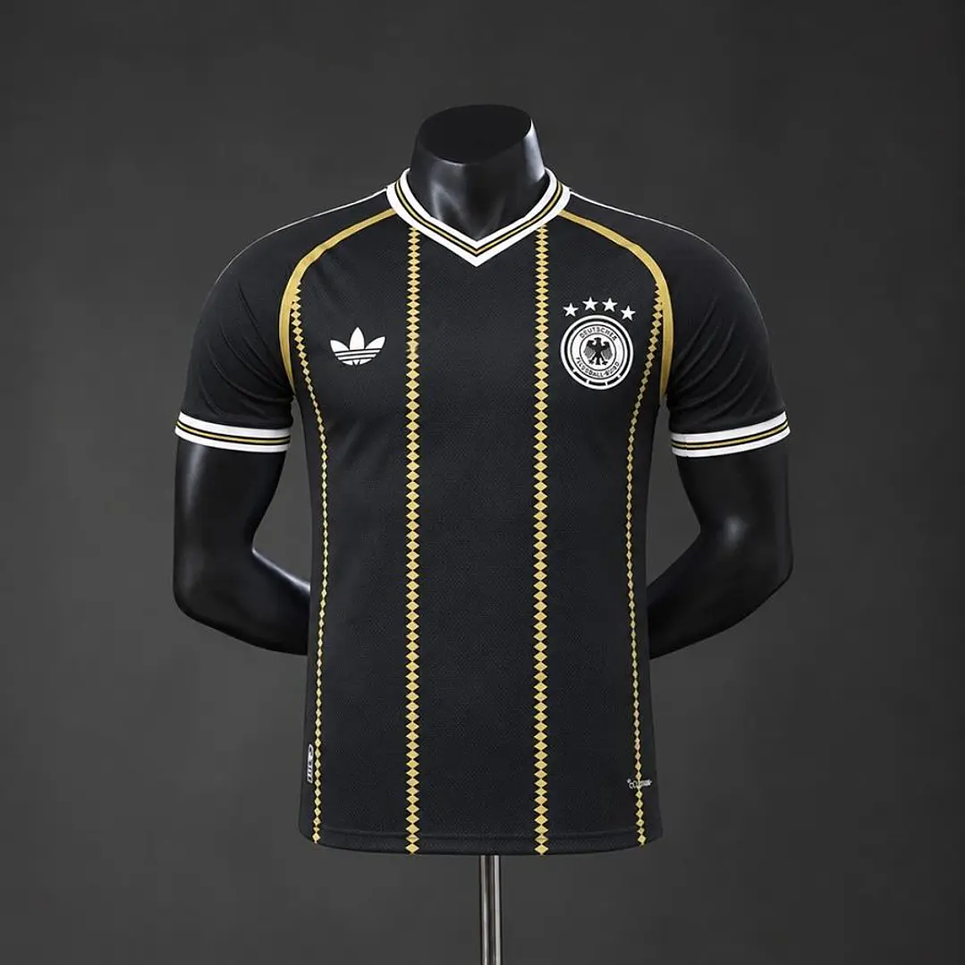 GERMANY 26/27 THIRD SHIRT, Black and gold, Player Version Slim Fit 1