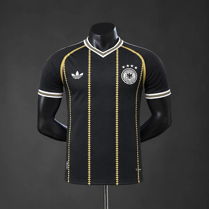 GERMANY 26/27 THIRD SHIRT, Black and gold, Player Version Slim Fit 1