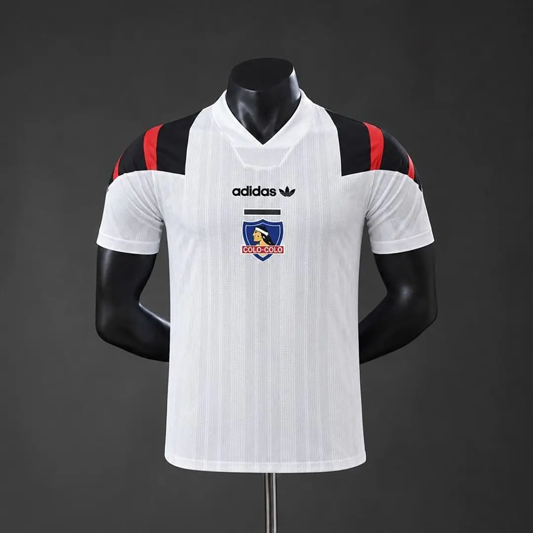 COLO-COLO 26/27 EQT RETRO SHIRT, White, Player Version Slim Fit 1