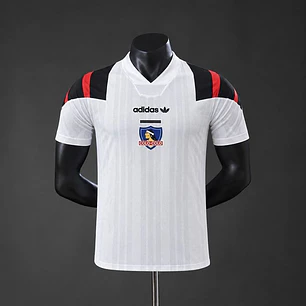 CAMISA COLO-COLO 26/27 EQT RETRÔ, Branca, Versão Jogador Slim Fit