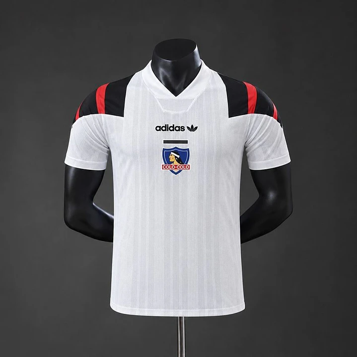 COLO-COLO 26/27 EQT RETRO SHIRT, White, Player Version Slim Fit 1
