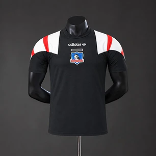 CAMISA COLO-COLO 26/27 EQT RETRÔ, Preta, Versão Jogador Slim Fit
