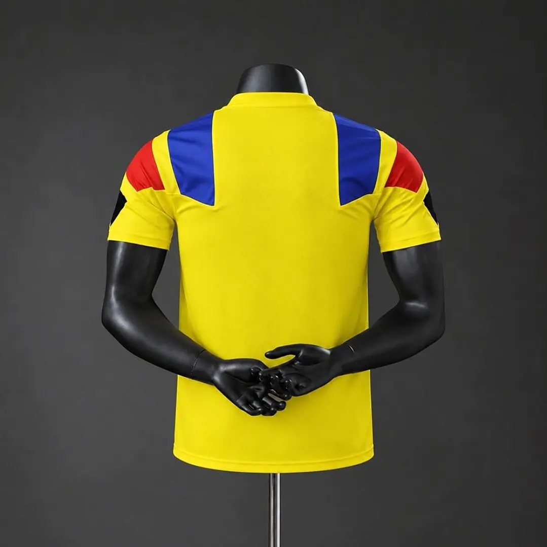 CAMISA CLUB AMÉRICA 26/27 EQT RETRÔ, Amarela, Versão Jogador Slim Fit 2