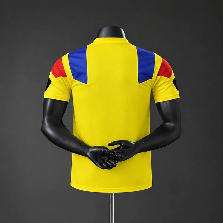 CAMISA CLUB AMÉRICA 26/27 EQT RETRÔ, Amarela, Versão Jogador Slim Fit 2