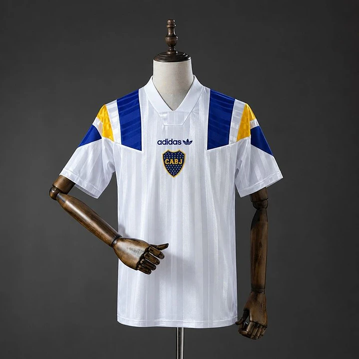 CAMISA BOCA JUNIORS 26/27 EQT RETRÔ, Branca 1
