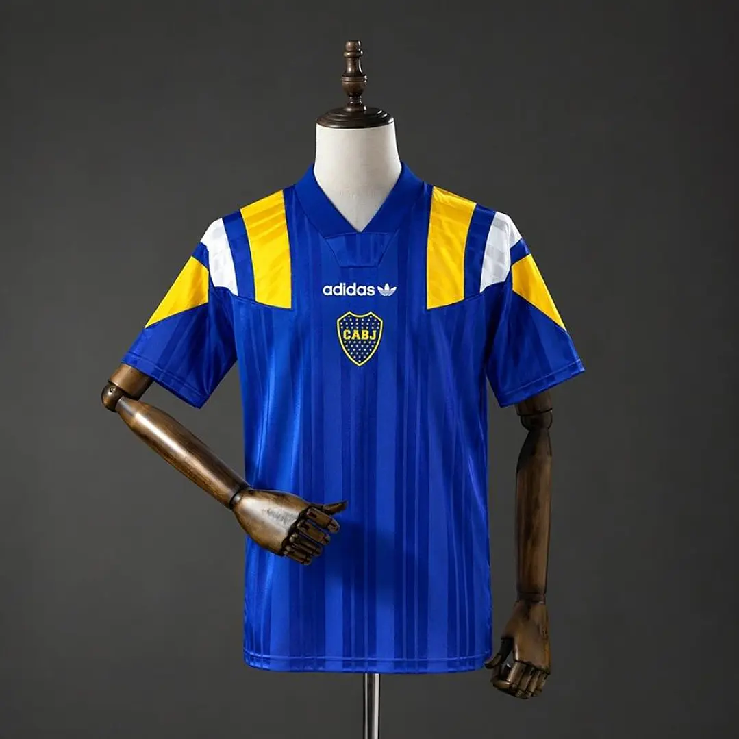 CAMISA BOCA JUNIORS 26/27 EQT RETRÔ, Azul 1