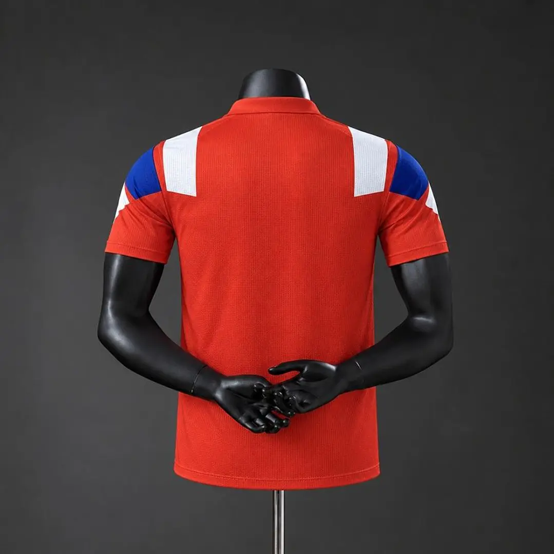 CAMISA BAYERN DE MUNIQUE 26/27 EQT RETRÔ, Vermelha, Versão Jogador Slim Fit 2