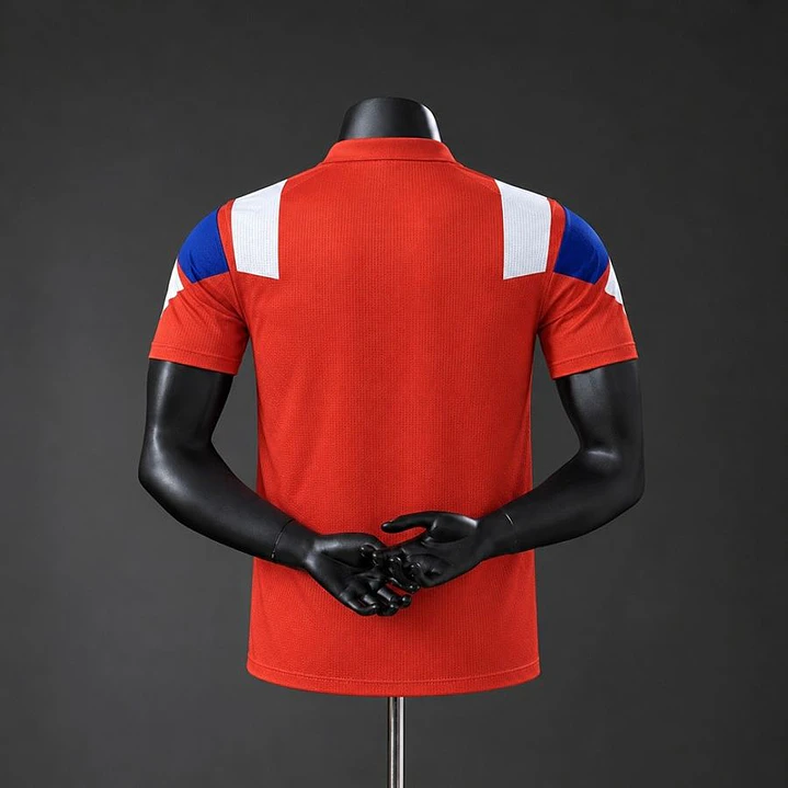 CAMISA BAYERN DE MUNIQUE 26/27 EQT RETRÔ, Vermelha, Versão Jogador Slim Fit 2