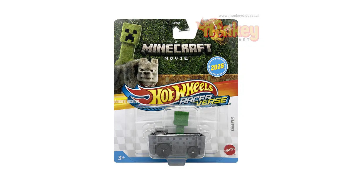 creeper raceverse hot wheels minecraft the movie