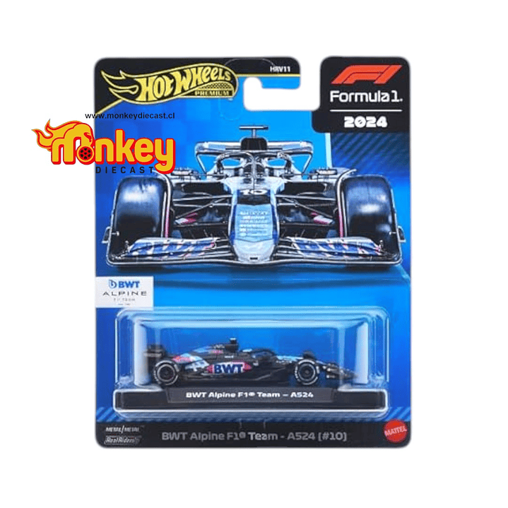 Hot Wheels  BWT Alpine F1® Team A524 #10 1
