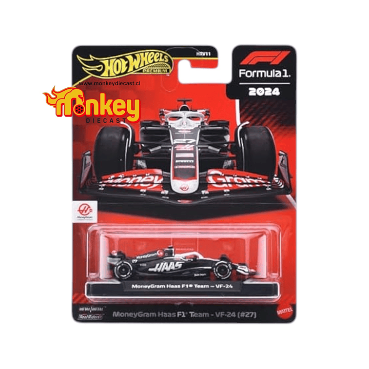 Hot Wheels  Money Gram Haas F1® Team VF-24 #27 1