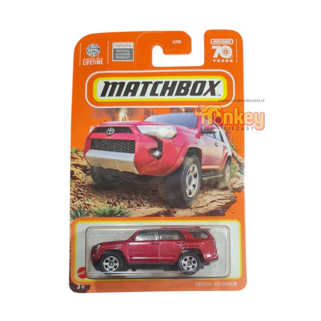 toyota 4runner roja - matchbox 2023 1