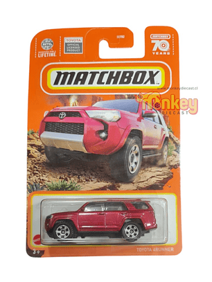 toyota 4runner roja - matchbox 2023