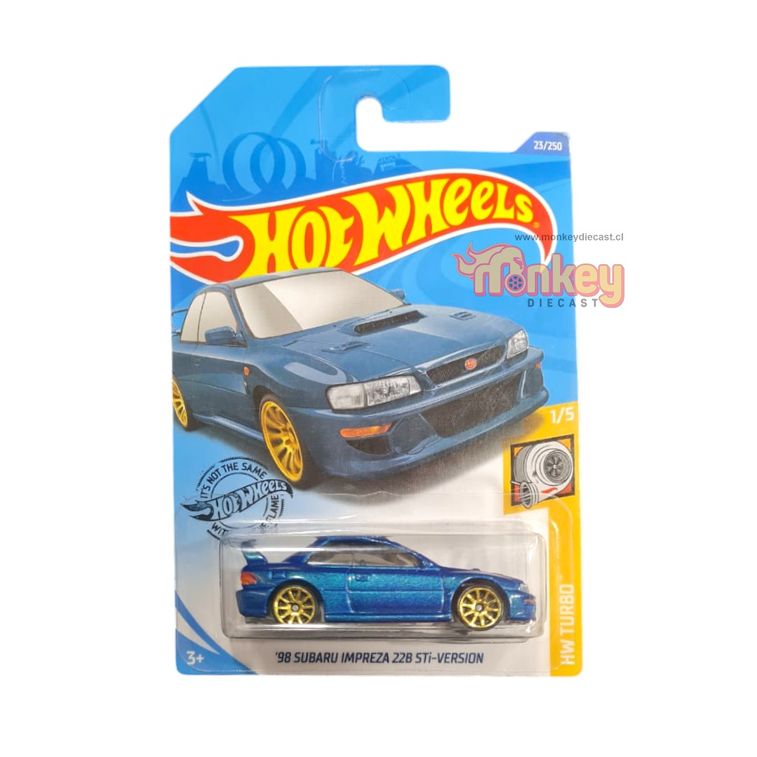 98 subaru impreza 22b sti version - hot wheels 2020 1