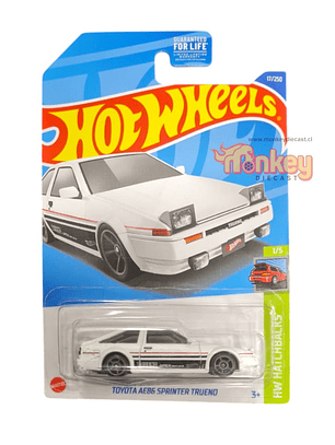 toyota AE86 Sprinter Trueno - hot wheels 2022 u.s.a