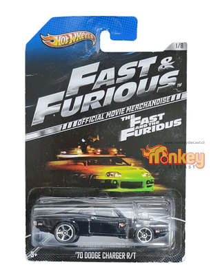 70 Dodge charger R/T hot wheels offcial rapido y furiosos 